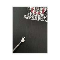 T-shirt de Banda Avenged Sevenfold Love It Or Die com estampado gráfico