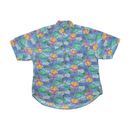 munari fabio for blitz Vintage Abstract Print Button Up Shirt