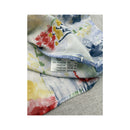 canda Watercolor Floral Print Button Up Shirt