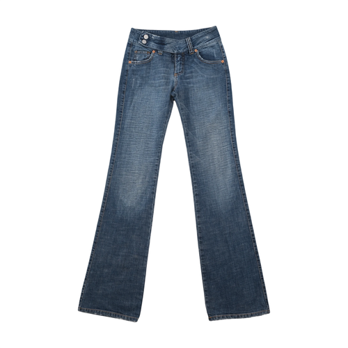 Clink Jeans London Low-Rise Bootcut Cotton Denim Jeans