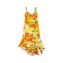 Pimkie Floral Handkerchief Hem Slip Dress