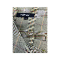 Penny Rose Pleated Plaid Mini Skort