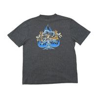 T-shirt em algodão com estampado de Caveira e Espadas