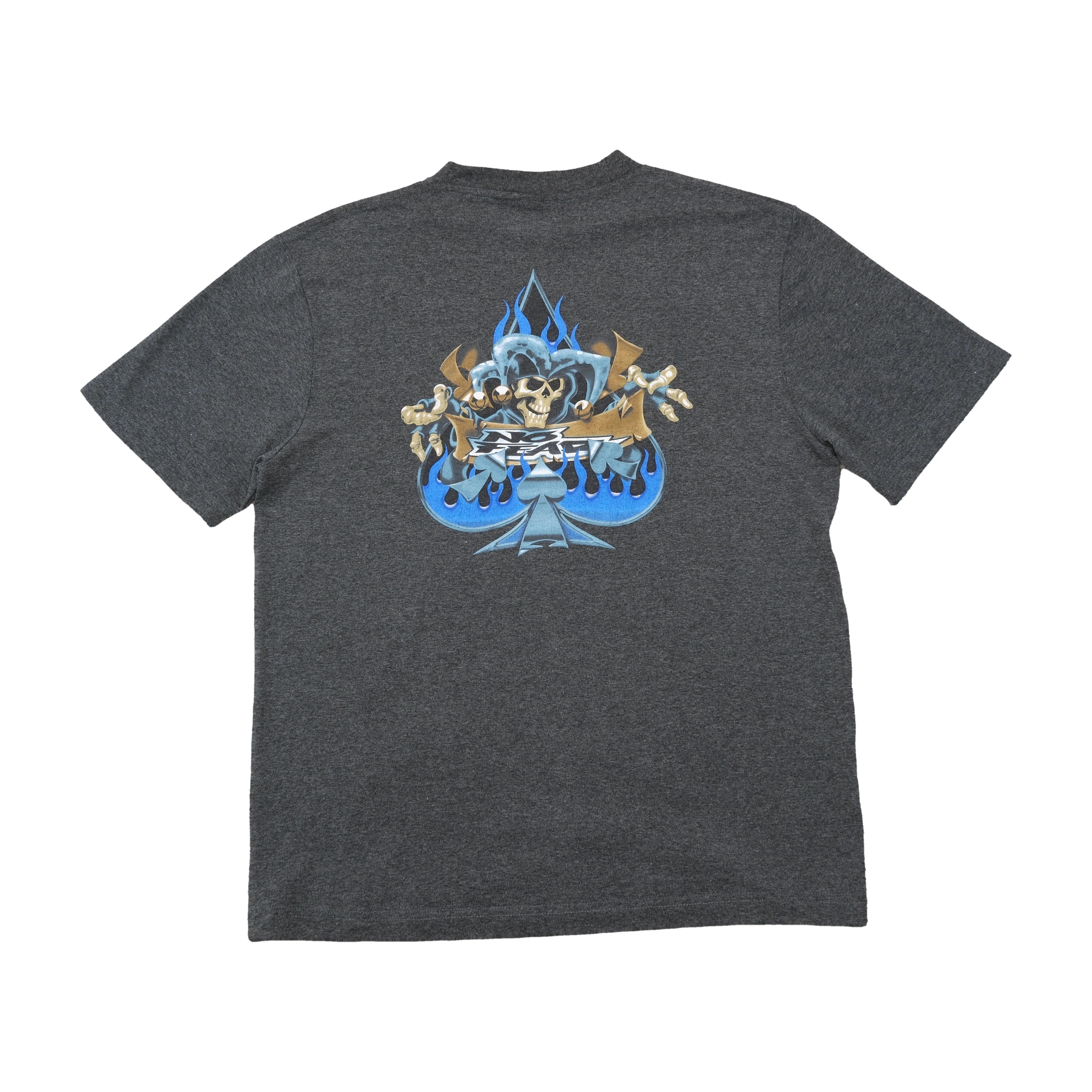 T-shirt em algodão com estampado de Caveira e Espadas
