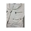 Armani Jeans White Zip Up Utility Jacket