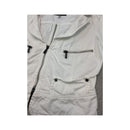 Armani Jeans White Zip Up Utility Jacket