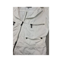 Armani Jeans White Zip Up Utility Jacket