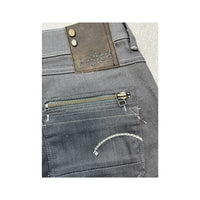 G-Star RAW Grey Articulated Knee Zipper Pocket Jeans