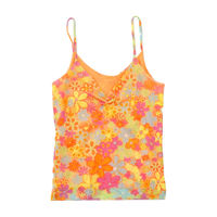 Top de alças Finas Motivi com estampado floral