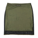 Vive Maria Virgin Mary Graphic Mesh Mini Skirt