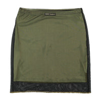 Vive Maria Virgin Mary Graphic Mesh Mini Skirt