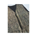 Vintage Floral Brocade Vest Style Jacket
