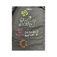 Ice Iceberg Graffiti Back Blazer Jacket