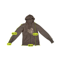 Vero Moda Y2K Graphic Zip Up Cotton Hoodie