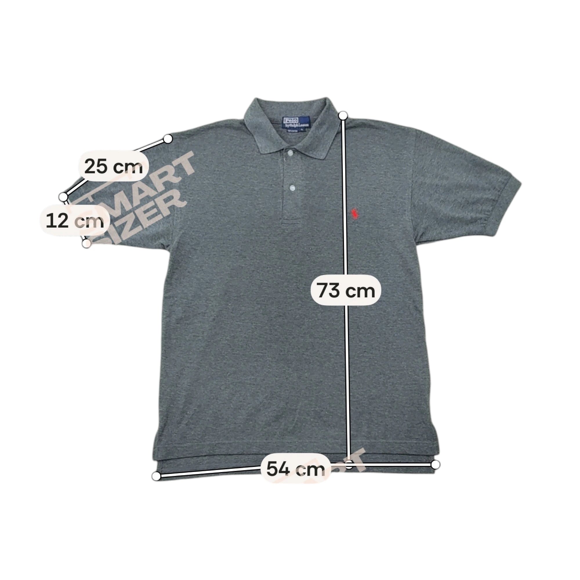 Polo Ralph Lauren Heather Gray Piqué Polo Shirt