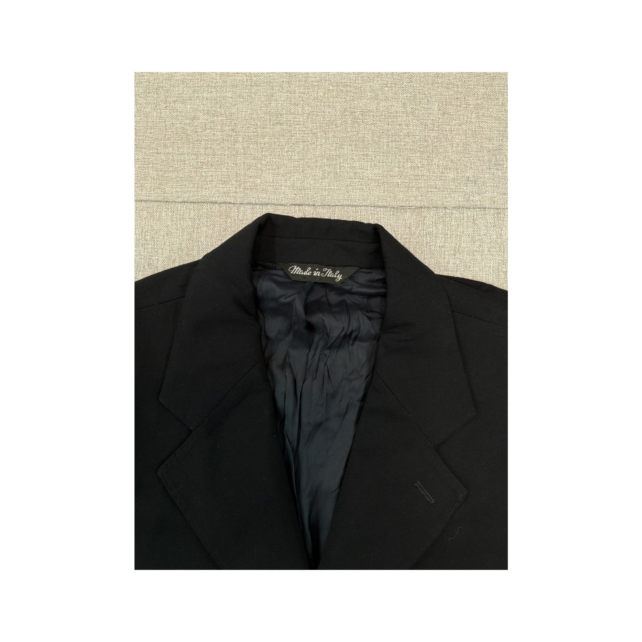 Blazer Ing. Loro Piana preto de Três Botões