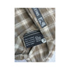 Salewa Brown Plaid Short Sleeve Viscose Blend Shirt