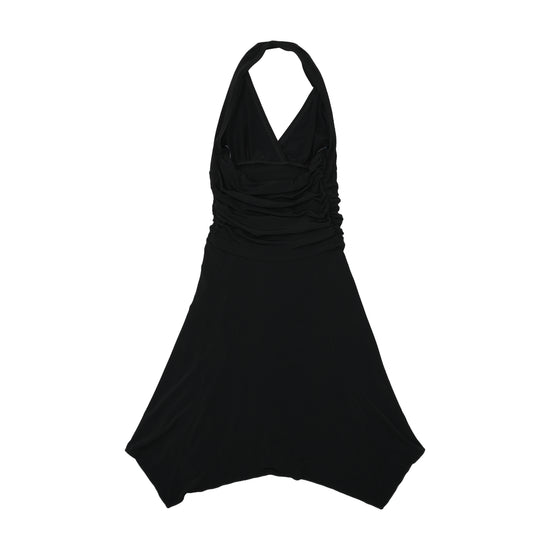 Clockhouse Ruched Halter Midi Dress
