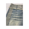 Mitequi Distressed Panel Flare Jeans