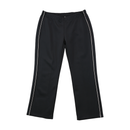 Black Straight Leg Side Stripe Pants