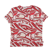 s.Oliver Abstract Swirl Print T-shirt (Repriced)
