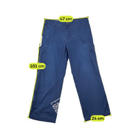 Carhartt Vintage Navy Ripstop Utility Cargo Pants