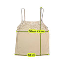 Poetic Intimates Lace Trim Cami Tank Top