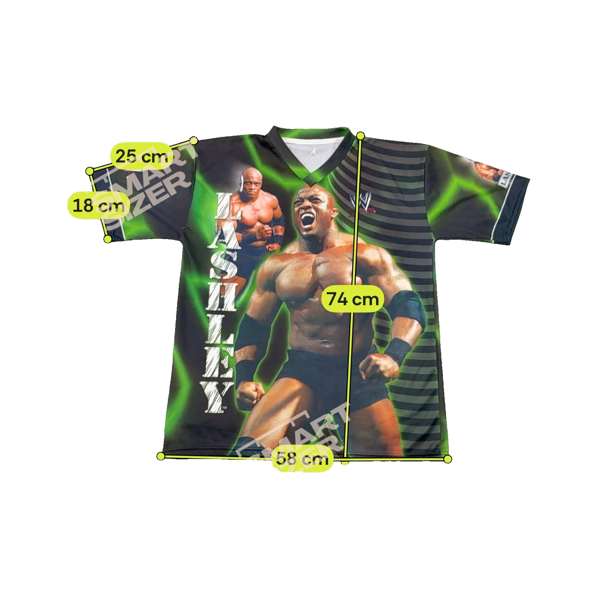 WWE Bobby Lashley All Over Print V-Neck Shirt