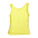 MAX&Co. Lime Green/Yellow Sequin Tank Top