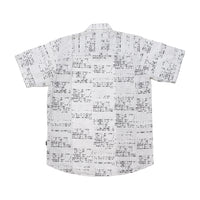 Camisa Much More de Manga curta com estampado abstrato e Texto