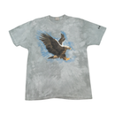 T-shirt Nature Graphics S.A. em algodão Tie-Dye com estampado de Águia