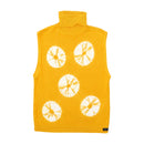 Americo Tavar Tie-Dye Print Sleeveless Turtleneck T-shirt
