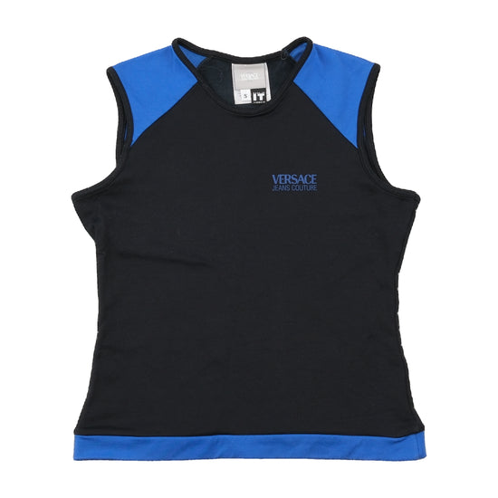 Versace Jeans Couture Colorblock Logo Tank Top