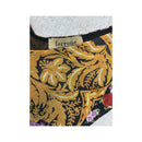 Top de alças Ferrone com Patchwork floral