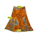 Andrea Mare Paisley Animal Print Flared Skirt