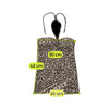 Tally Weijl Leopard Print Ruched Halter Blouse