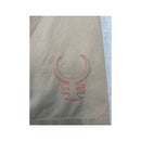 Diesel Beige Logo Embroidered Midi Skirt