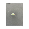 Lacoste Black Cotton Pique Fitted Polo
