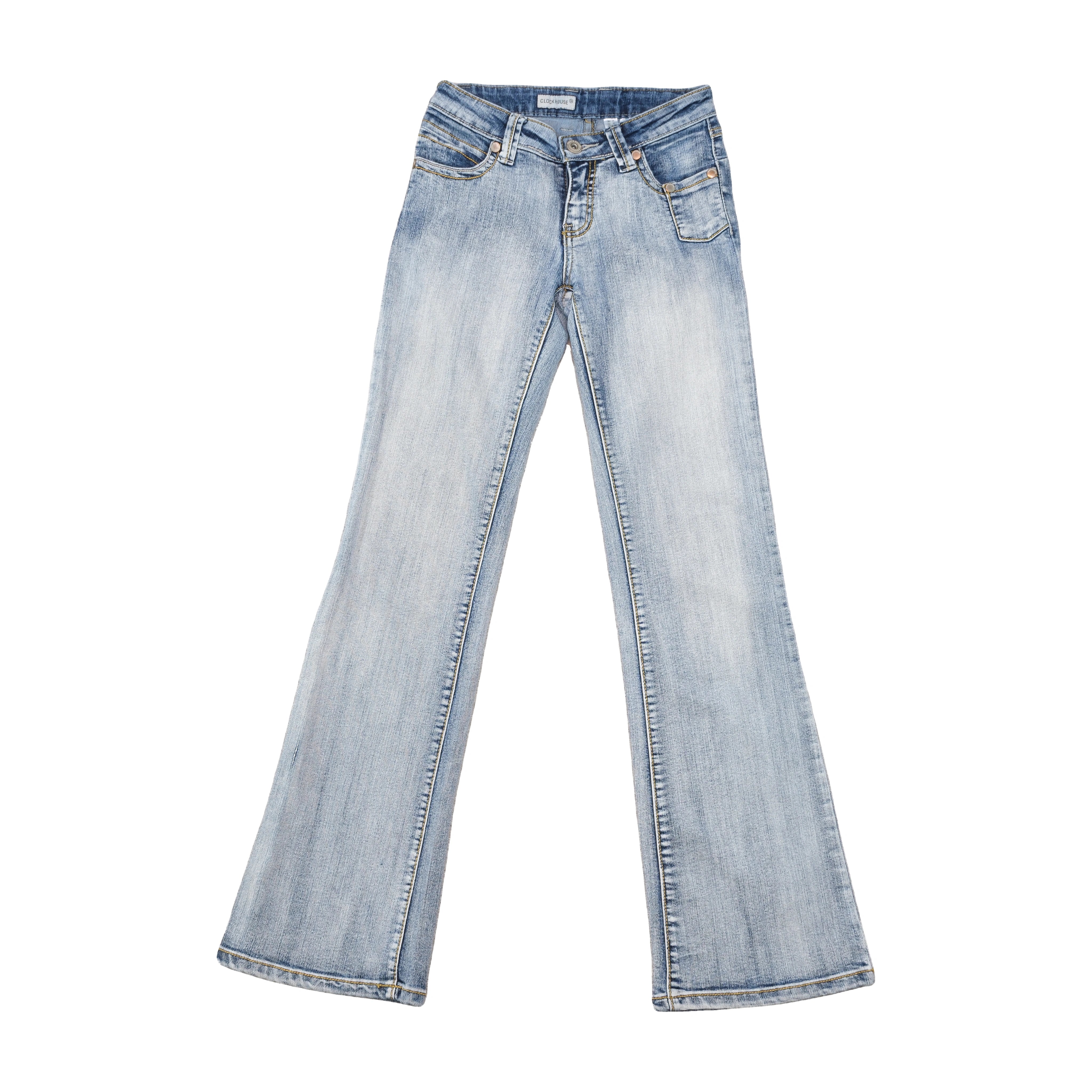 Clockhouse Light Wash Flared Jeans