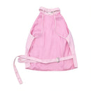 Vintage Pink Halter Snap Neck Tie Back Blouse