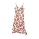 Acciaio Paisley Print Slip Midi Dress