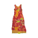 Avelon Floral Print Silk Dress