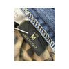 Roberto Cavalli Faded Blue Denim Straight Leg Jeans