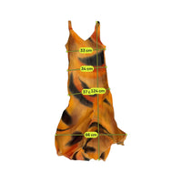 Luca Osa Abstract Print Viscose Slip Dress