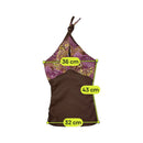 Y2K Sequin Paisley Halter Tank Top