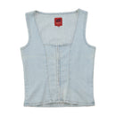 Only Jeans Light Wash Denim Tank Top