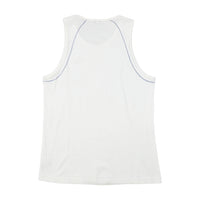 Asics Vintage White Contrast Stitch Athletic Tank Top