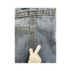 Witboy Light Wash Denim Cargo Pants