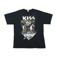 T-shirt de Banda KISS Alive 35 com estampado nos Dois Lados