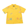 Stussy Floral Print Cotton Button Up Shirt